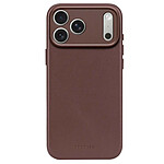 Decoded Coque pour iPhone 17 Pro MagSafe en Cuir Antichocs Marron