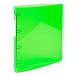 EXACOMPTA Classeur 4 anneaux 30mm IDERAMA PP polypropylène 7/10e A4 maxi Vert Anis x 10