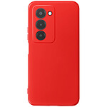 Avizar Coque pour Redmi 15 5G en Silicone Souple avec Renfort Bloc Caméra Rouge