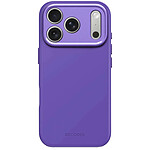 Decoded Coque MagSafe en Silicone Antimicrobienne Compatible pour iPhone 17 Pro Violet