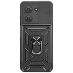 Avizar Coque pour Redmi A5 avec Bague Support et Cache Caméra Coulissant Noir