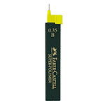 FABER-CASTELL Boîte de 12 mines Super Polymère 9063 S- 0,35 mm B x 12 FABER-CASTELL Boîte de 12 mines Super Polymère 9063 S- 0,35 mm B x 12