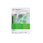 GBC Lot de 100 pochettes de plastification A7 brillant 2x125 microns