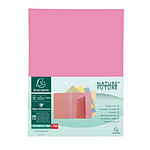 EXACOMPTA Paquet 100 chemises Jura 160 1 rabat Rose