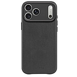 Decoded Coque pour iPhone 17 Pro MagSafe en Cuir Antichocs Noir