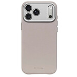 Decoded Coque pour iPhone 17 Pro MagSafe en Cuir Antichocs Beige