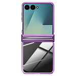 Avizar Coque pour Galaxy Z Flip 7 Chromé avec Protection Charnière