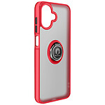 Avizar Coque pour Galaxy A07 avec Support Anneau et Fixation Magnétique Rouge