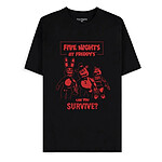 Five Nights at Freddy's - T-Shirt Can You Survive