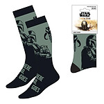 Star Wars : The Mandalorian - Paire de chaussettes Mandalorian & Grogu 38-45