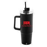 Doom The Dark Ages - Tasse thermo avec paille Shield 1180 ml