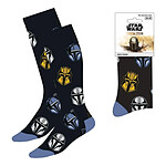 Star Wars : The Mandalorian - Paire de chaussettes Helmets 38-45