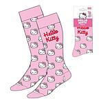 Hello Kitty - Paire de Chaussettes Hello Kitty Face Pink 36-43