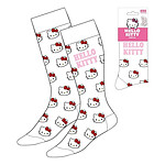 Hello Kitty - Paire de Chaussettes Hello Kitty Face White 36-43
