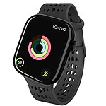 Decoded Bracelet Ares O pour Apple Watch 38 à 42mm en Silicone Noir