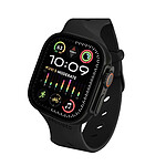 Decoded Bracelet en Silicone Ares Splice pour Apple Watch 38 à 42mm Noir