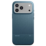 Native Union Coque pour iPhone 17 Pro Max MagSafe Antichocs Texturée Série ReClassic Bleu