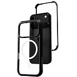 CYGNETT Coque Intégrale pour iPhone 17 Pro MagTitan MagSafe avec Protection d'Écran 9H Noir transparent
