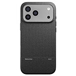 Native Union Coque pour iPhone 17 Pro MagSafe Antichocs Texturée Série ReClassic Noir