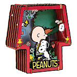 Snoopy Puremind - Maquette Wooden Theater Healing Hug