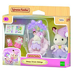 Sylvanian Families : Le coucher des sœurs Lapin Chocolat
