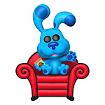 Blues Clues - Figurine POP! Blue sur canapé 9 cm