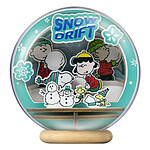 Snoopy Puremind - Maquette Wooden Theater Globe Snow Drift