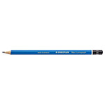 STAEDTLER Crayon Papier Mars Lumograph 100 Mine 2 mm Bleu 9H x 12