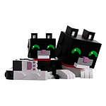 Minecraft - Figurine Tuxedo Cat 6 cm