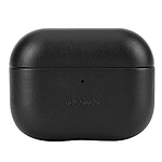 Decoded Coque pour AirPods Pro 3 en Cuir Design Élégant Série Aircase Noir