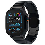 Decoded Bracelet Apple Watch Ultra 1-3 Titanium Traction Strap Élégant et Résistant Noir