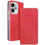 Avizar Étui pour Oppo Reno14 F / FS Effet Strié avec Porte-carte et Fonction Stand