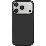 Mayaxess Coque pour iPhone 17 Pro en Silicone Souple Antichocs Noir