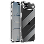 Mayaxess Coque pour iPhone Air en Silicone avec Coins Renforcés Antichocs Transparent