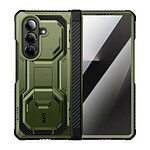 I-Blason Coque pour Galaxy Z Fold 7 Collection Armorbox avec Verre trempé et Béquille Vert foncé