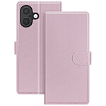 Mayaxess Étui Portefeuille 2 en 1 pour iPhone 17 avec Coque Détachable Rose champagne