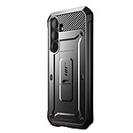 Supcase Coque et Protection d'Écran pour Galaxy S25 FE avec Clip Ceinture et Support Noir