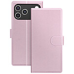 Mayaxess Étui Portefeuille 2 en 1 pour iPhone 17 Pro Max avec Coque Détachable Rose champagne