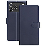 Mayaxess Étui Portefeuille 2 en 1 pour iPhone 17 Pro avec Coque Détachable Bleu nuit