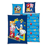 Sonic The Hedgehog - Parure de lit Sonic The Hedgehog 135 x 200 cm