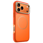 I-Blason Coque Intégrale pour iPhone 17 Pro MagSafe Antichocs 6m avec Support Orange