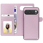 Mayaxess Étui Portefeuille pour Google Pixel 10 Pro avec Coque Détachable Magnétique Rose Mayaxess Étui Portefeuille pour Google Pixel 10 Pro avec Coque Détachable Magnétique Rose