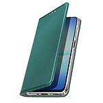 Avizar Étui à Clapet pour Galaxy A17 Magnétique avec Porte-carte et Fonction Stand Vert foncé