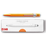 CARAN D'ACHE Stylo à bille 849 POPLINE FLUO Pointe Moyenne Orange