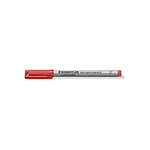 STAEDTLER marqueur non-permanent 'Lumocolor 316' Fin 0,6 mm Rouge x 10 STAEDTLER marqueur non-permanent 'Lumocolor 316' Fin 0,6 mm Rouge x 10