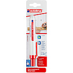 EDDING Marqueur Permanent retract 11 blister de 1 rouge 1,5-3 mm EDDING Marqueur Permanent retract 11 blister de 1 rouge 1,5-3 mm
