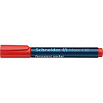 SCHNEIDER Marqueur permanent Maxx 130 rouge x 10 SCHNEIDER Marqueur permanent Maxx 130 rouge x 10