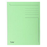 EXACOMPTA Chemise Imprimées 3 Rabat 280g FOREVER Vert x 50