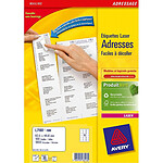 AVERY Boîte de 1800 étiquettes laser blanc 63,5X46,6mm L7161-100