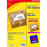 AVERY Pochette de 250 étiquettes d'expédition ultra résistante blanches 99.1x57mm L7992-25